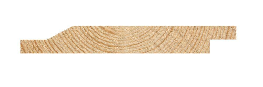 19x148 dobbelfals 28 gr grunnet kledning