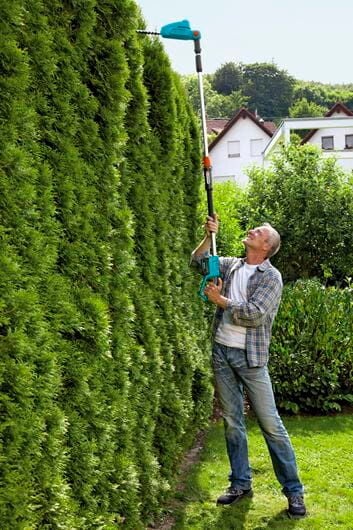 GARDENA telekop hekksaks u/batteri