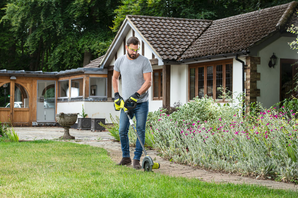 Ryobi RY18EGA-0 kantskjærer u/batteri