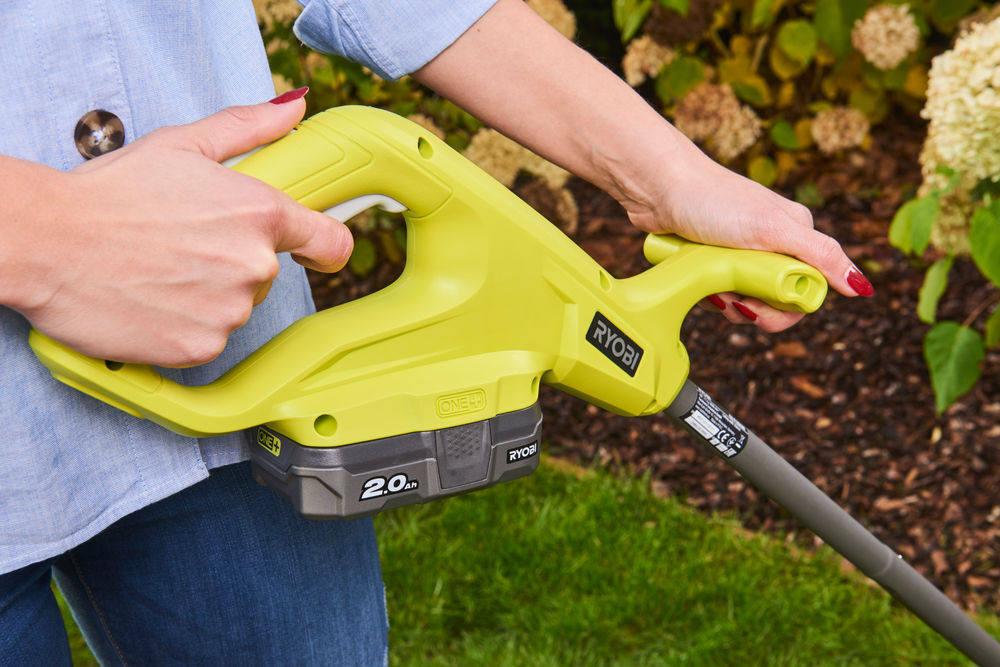 Ryobi RY18LT25A-120P gresstrimmer m/batteri