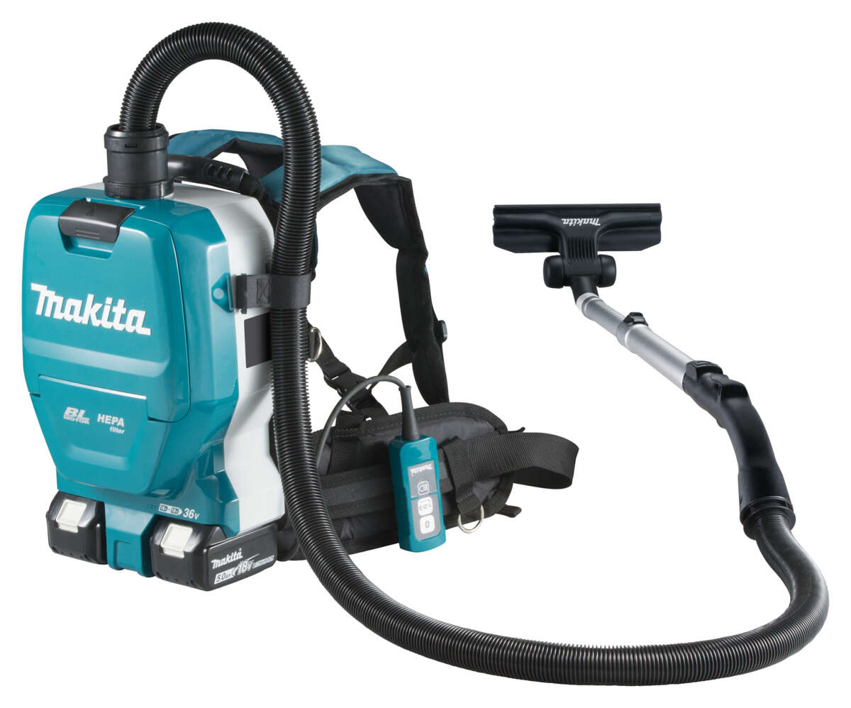 Makita DVC261ZX11 ryggstøvsuger u/batteri