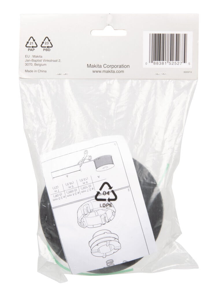 Makita trådspole med 2,0 mm tråd 198971-4