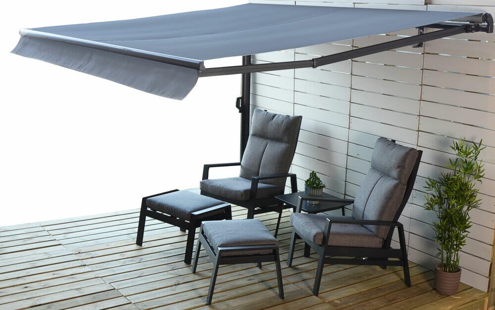 Terrassemarkise uten kassett