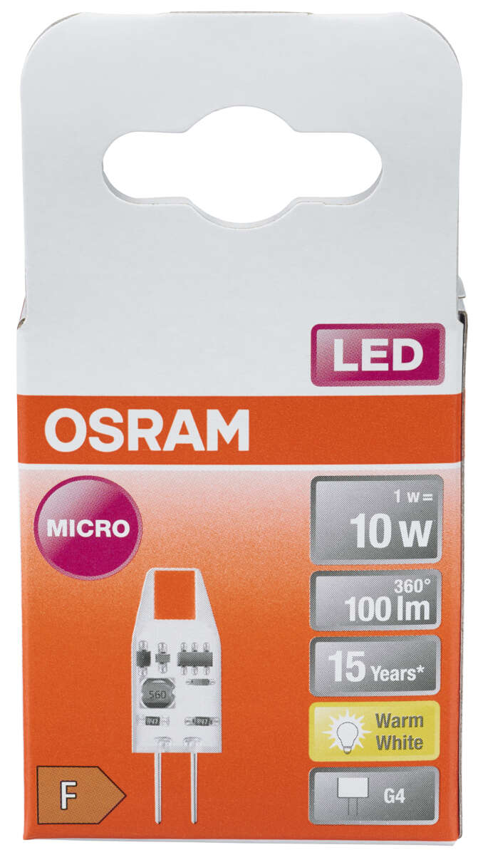 Ledvance LED PIN Micro 10W/827