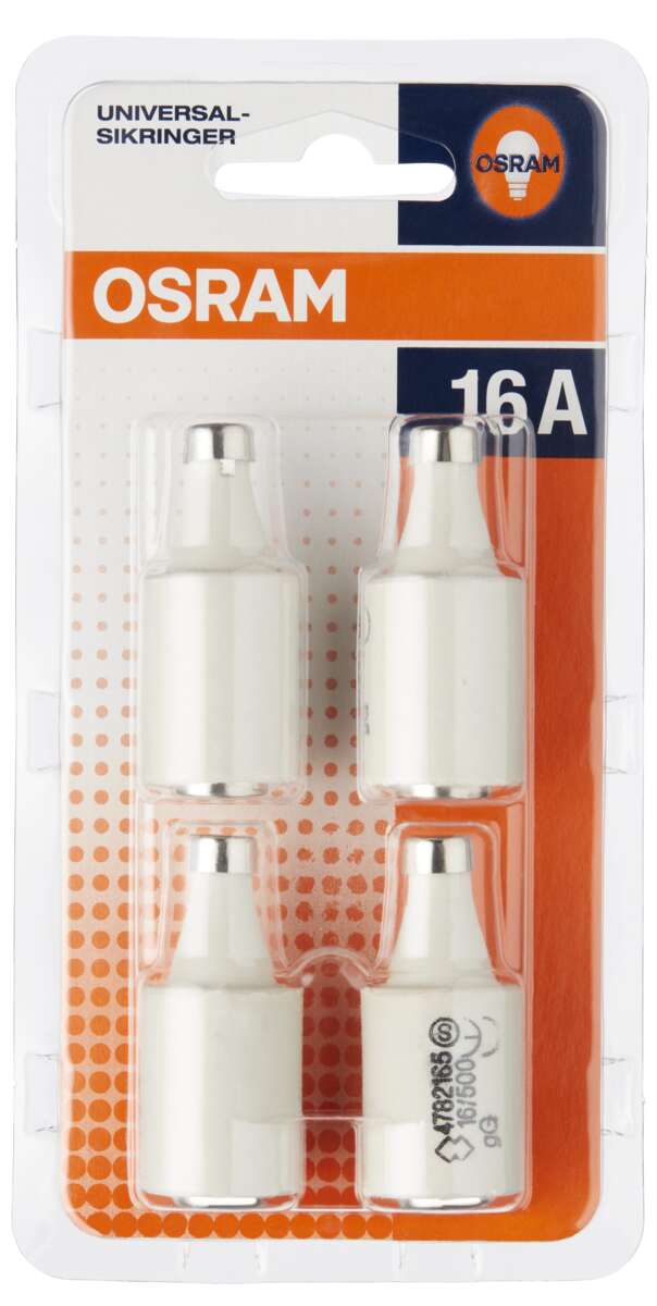 Osram universalsikringer 4pk