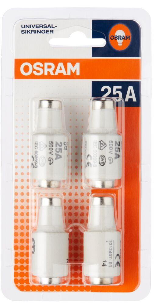 OSRAM Universalsikringer 25A