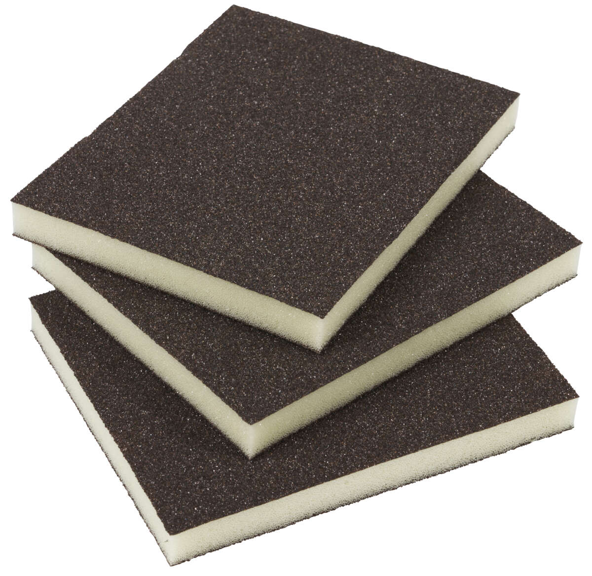 Slipesvamp fleksibel 125 x 97 x 12 mm 3 stk