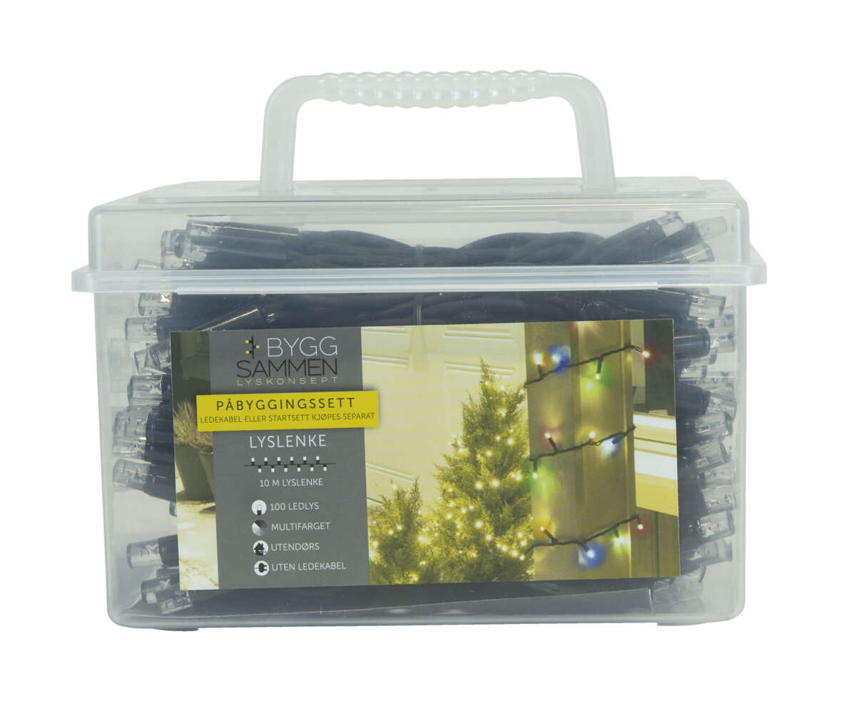 Bygg Sammen 100 LED multi lysslynge