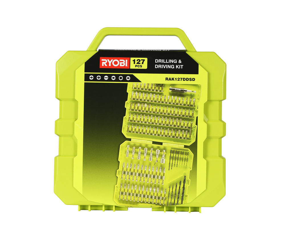 Ryobi RAK127DDSD bor- og bitssett