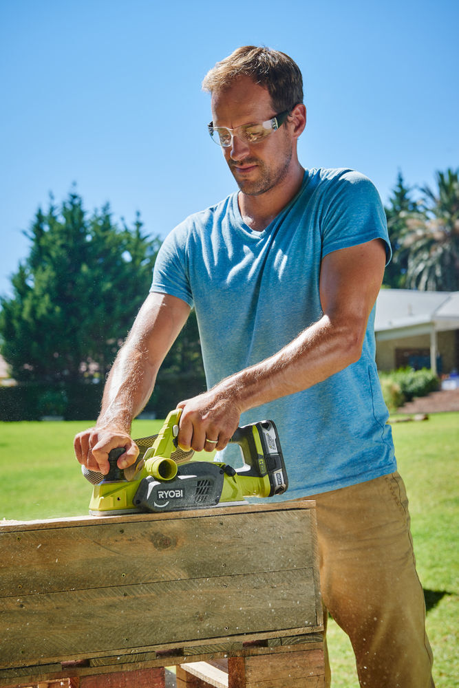 Ryobi ONE+ R18PL-0 høvel u/batteri