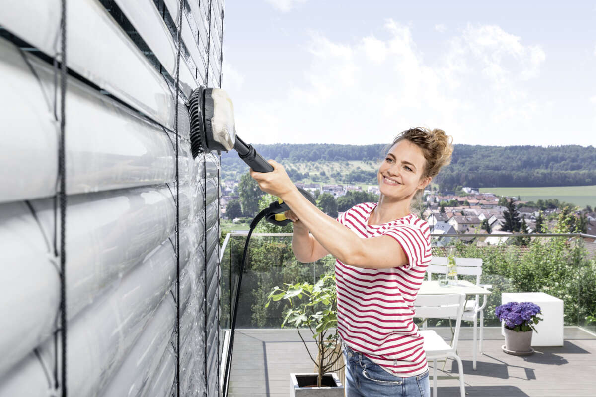 Kärcher Home & Garden grov børste