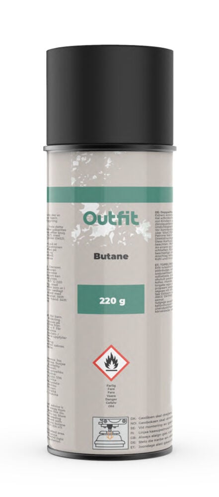 Outfit gassboks 220 g