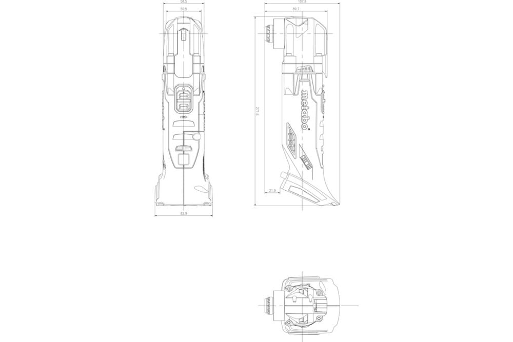 Metabo MT 18 LTX multikutter
