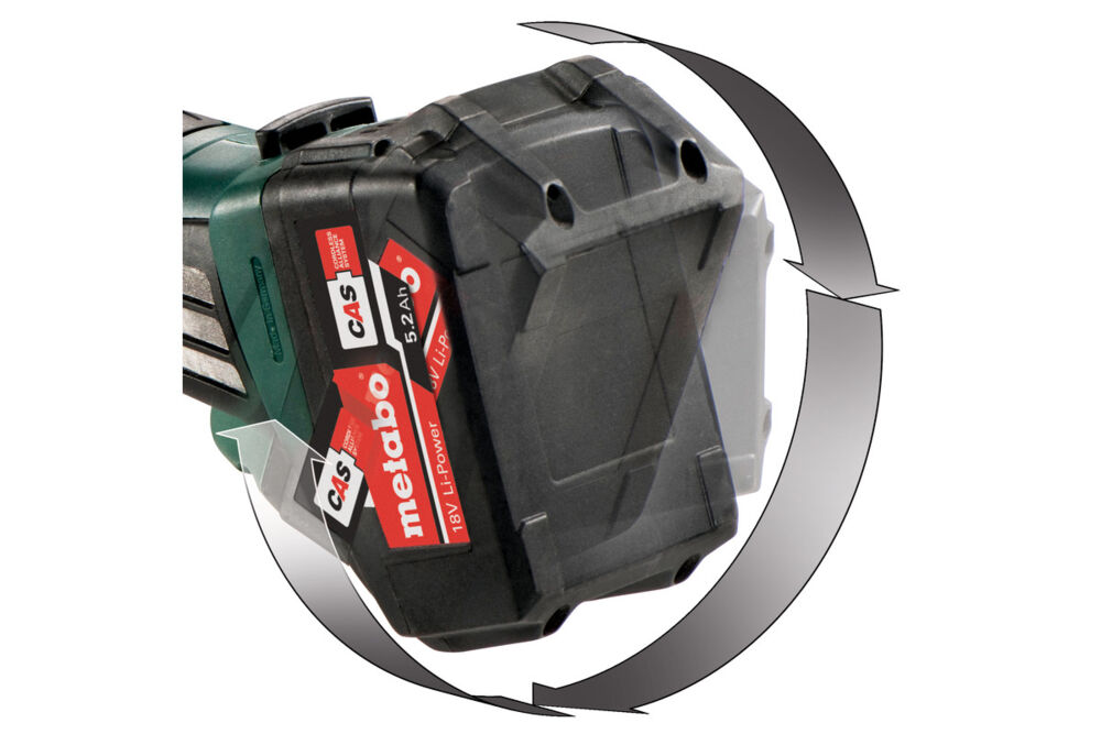 Metabo W 18 LTX 125 vinkelsliper