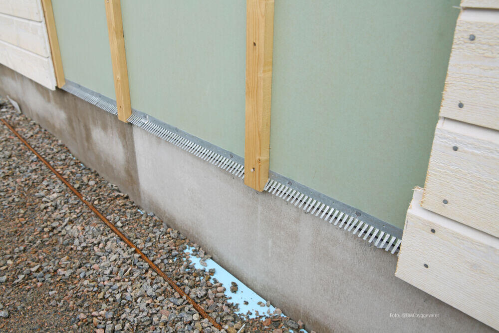 9,5x1200x2700 mm utvendig gipsplate