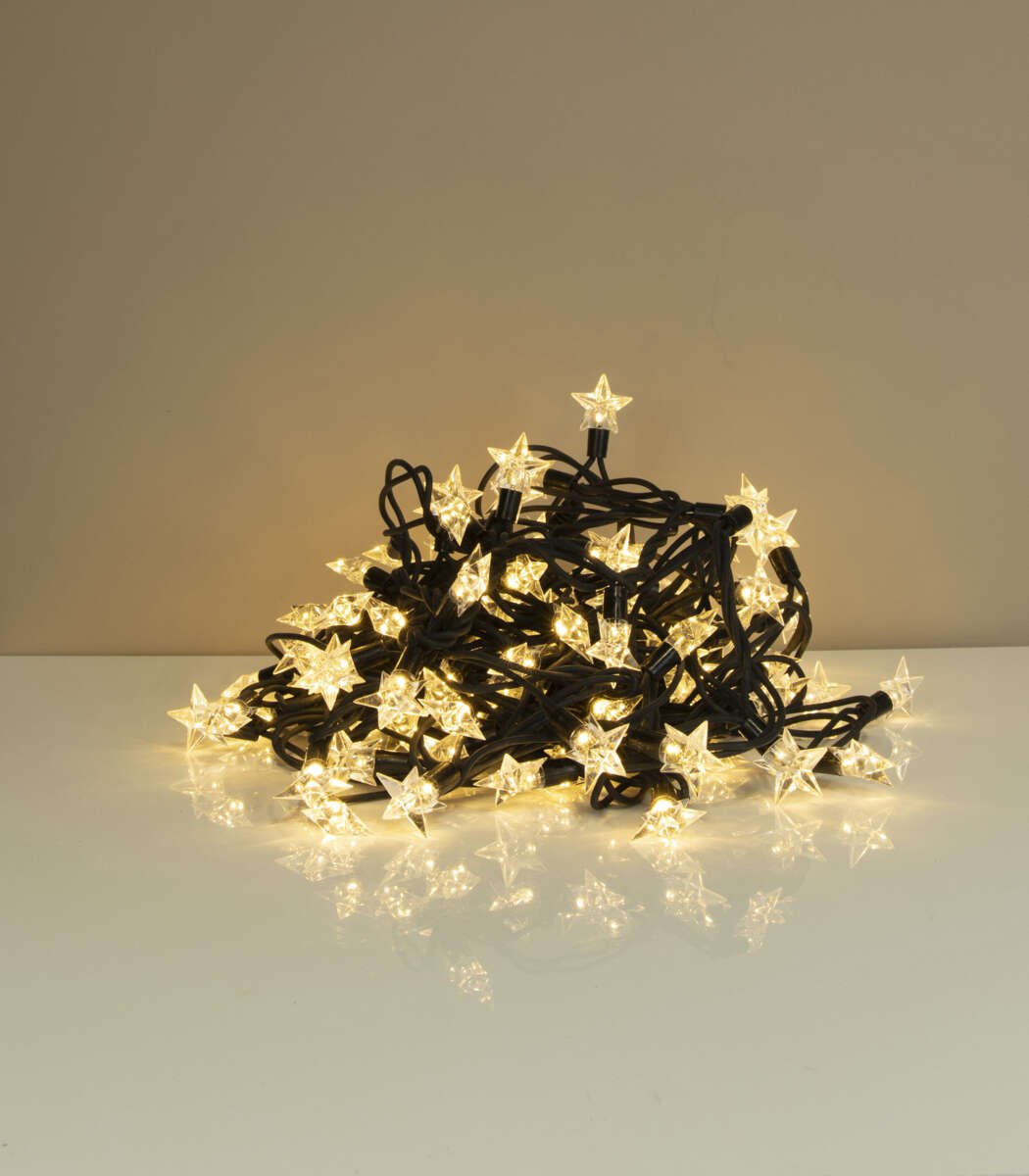 Bygg Sammen 100 LED stjerne lysslynge