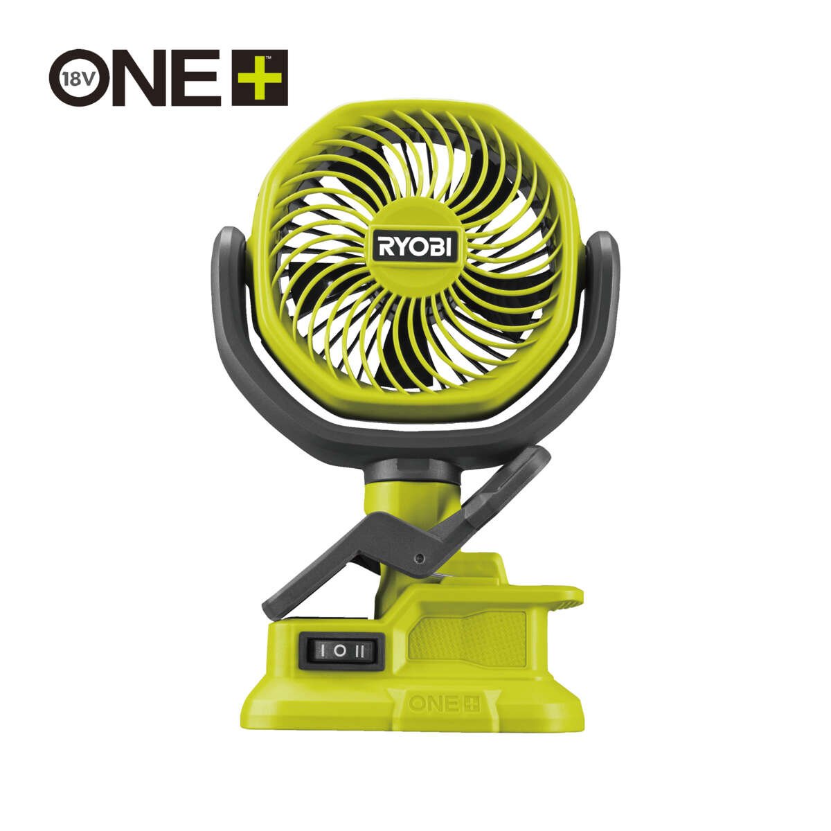 Ryobi ONE+ RCF18-0 vifte med klemme u/batteri