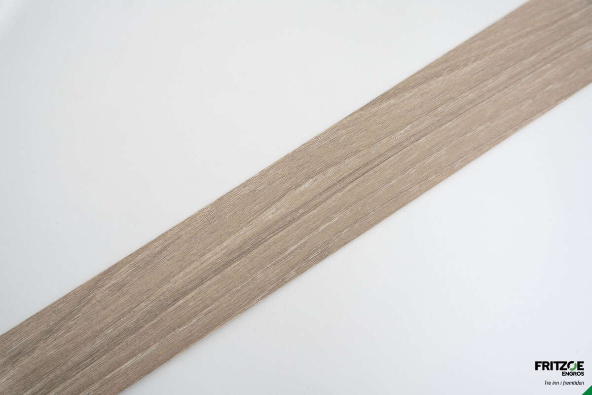 Fritzøe kantlist level hvitkalket