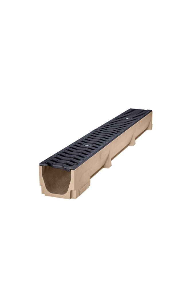Dreneringsrenne self 100x100 B125 1 m