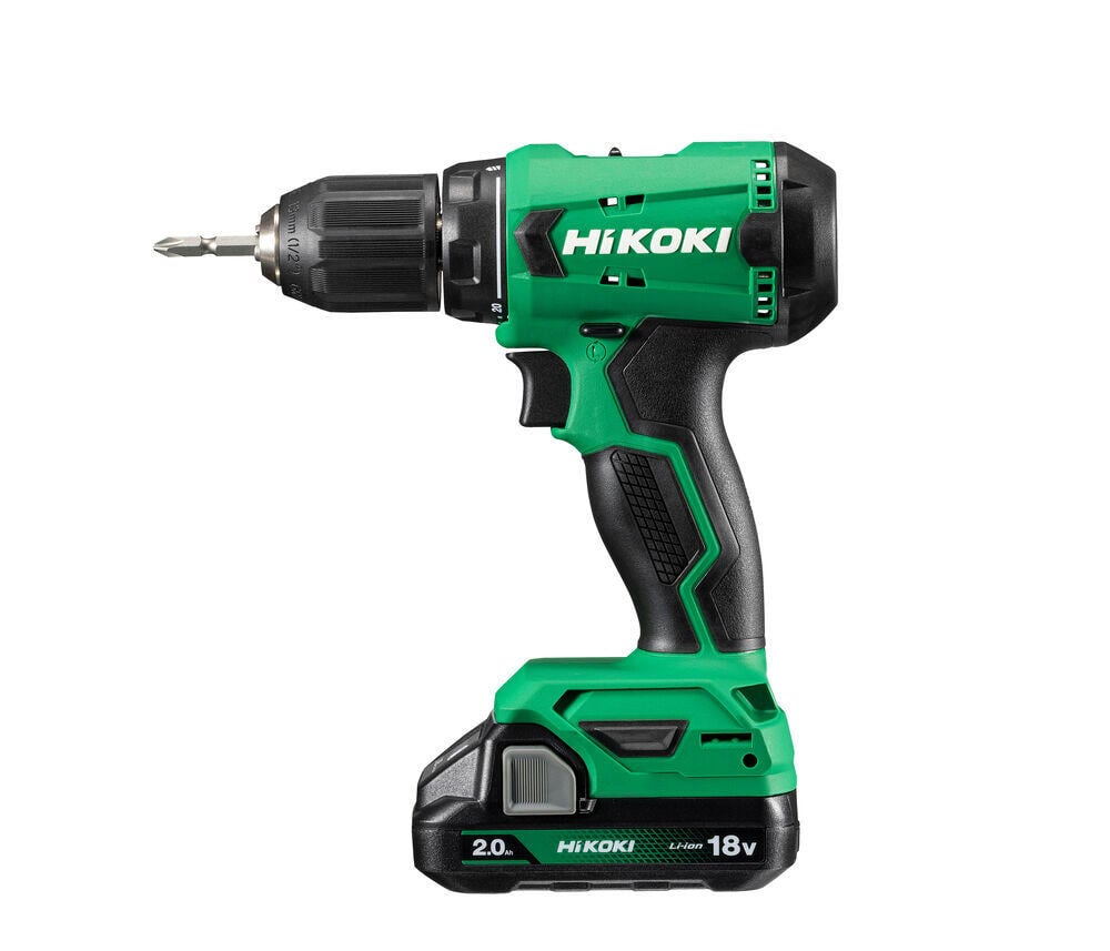 HiKOKI DS18DA drill m/2 batterier