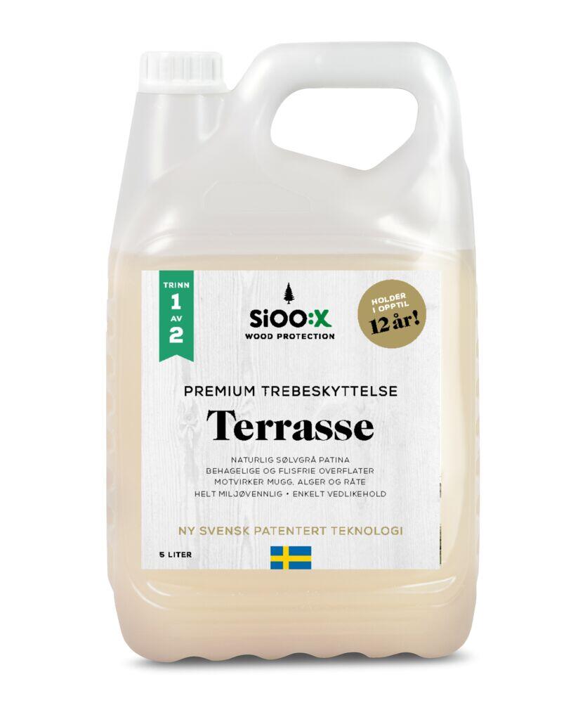 SiOO:X premium trebeskyttelse trinn 1 av 2
