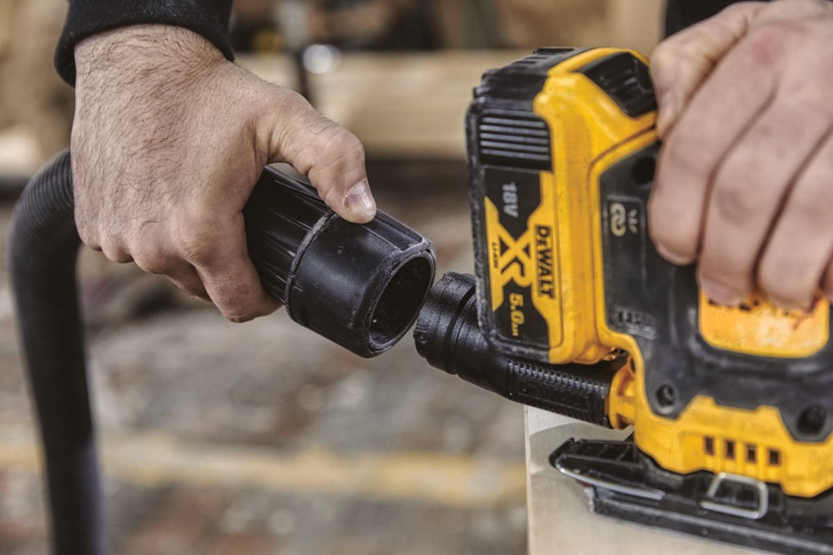 DEWALT DCW200N 18V 1/4 Ark Plansliper