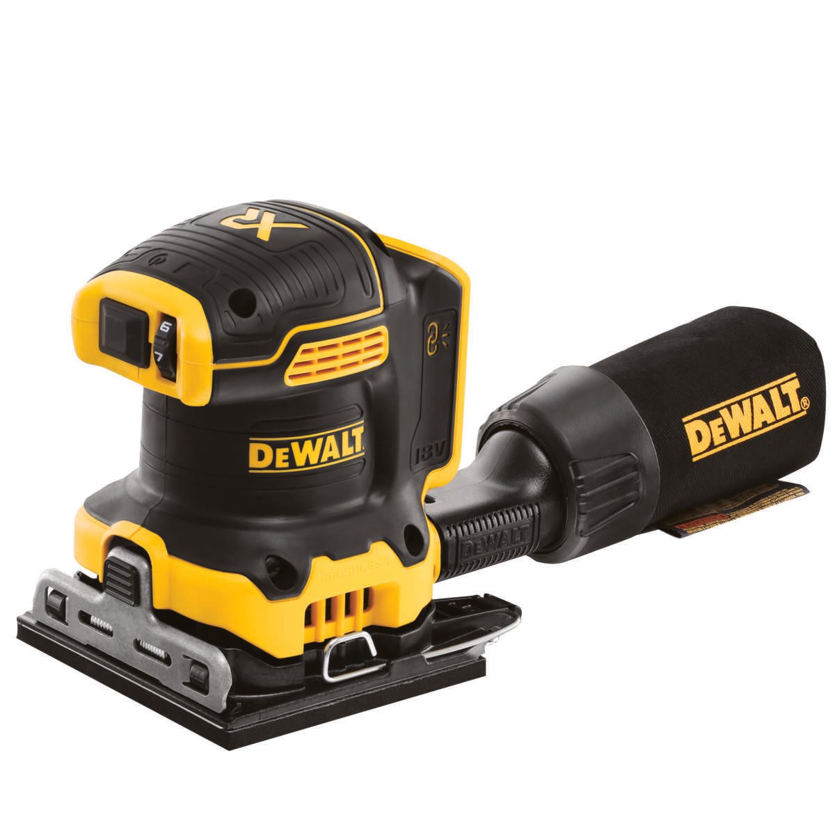 DEWALT DCW200N 18V 1/4 Ark Plansliper