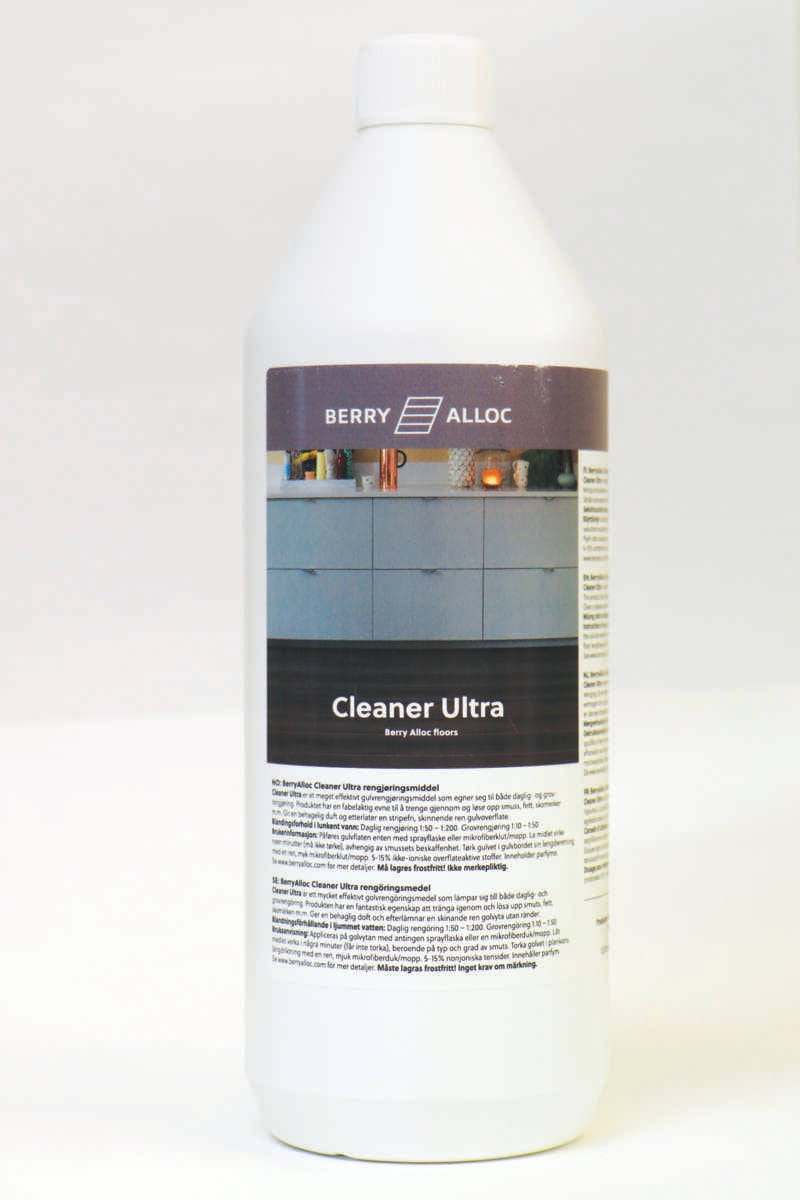 BerryAlloc Cleaner Ultra - Laminat vaskemiddel