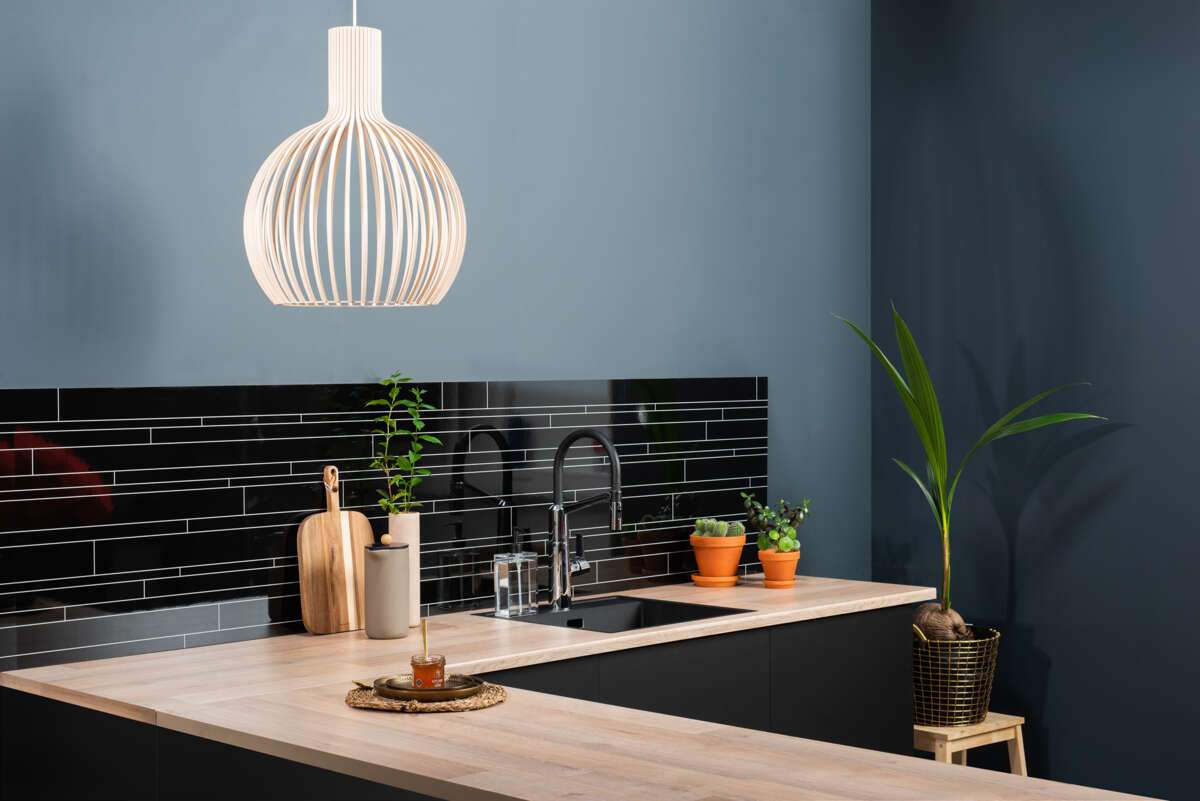 Fibo New York Black HG Kitchen Board 2 pk.