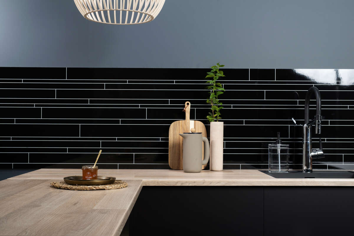 Fibo New York Black HG Kitchen Board 2 pk.