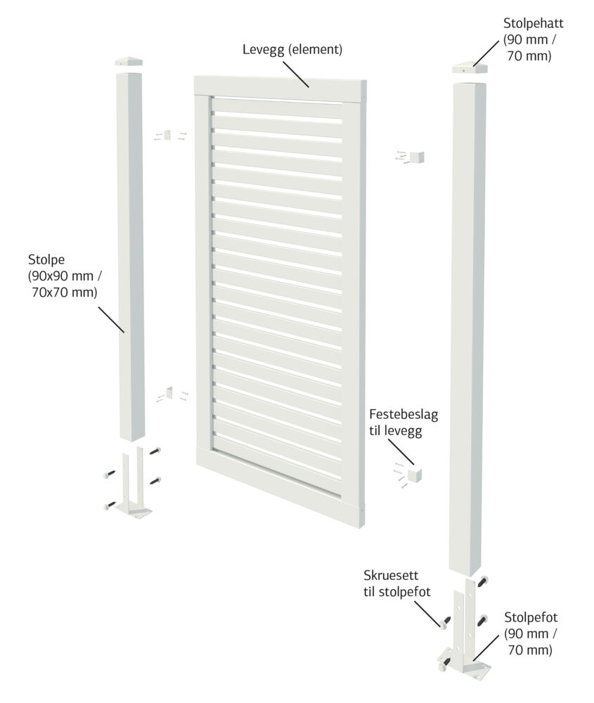 Palmako Line spiledesign levegger