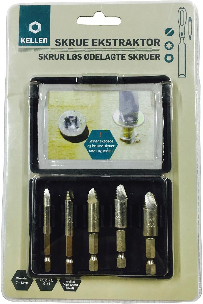 Kellen skrue ekstraktor