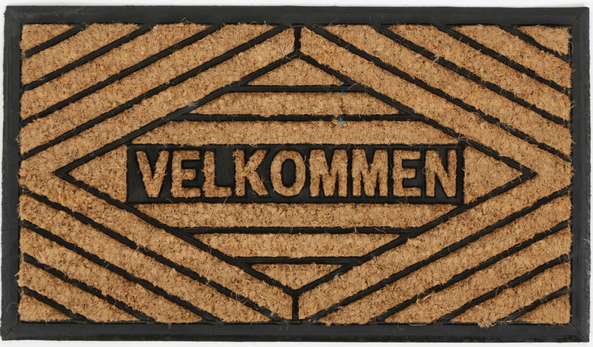 Velkommen dørmatte