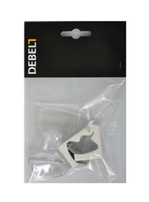 Debel kit til Touch plisségardin hvit