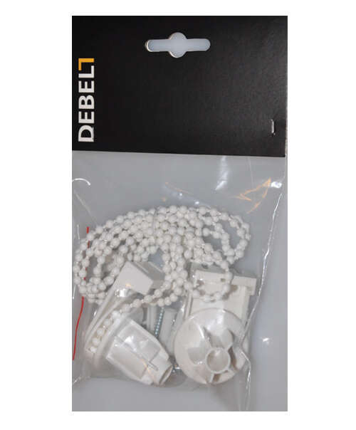 Debel kit til Uni rullegardin hvit