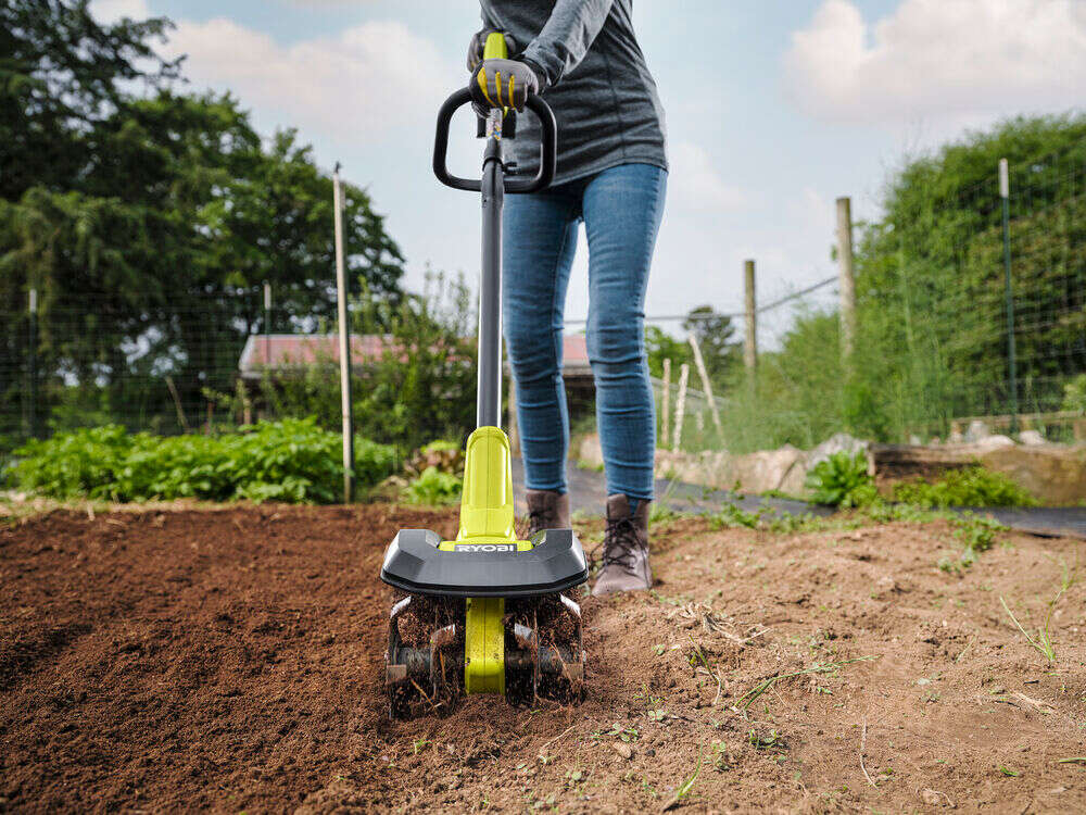 Ryobi RY18CVA-0 jordfreser u/ batteri