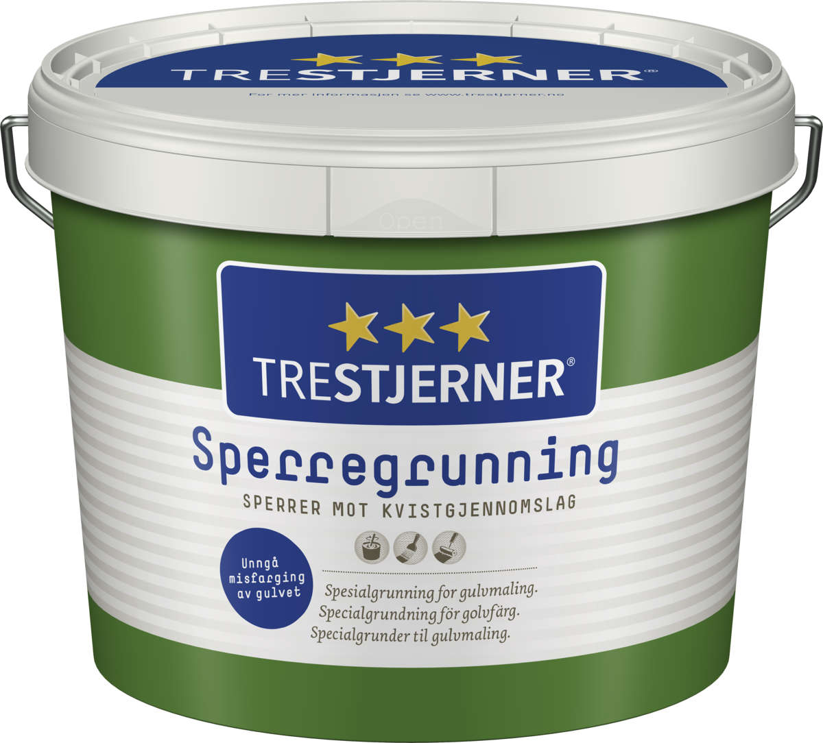Trestjerner sperregrunning