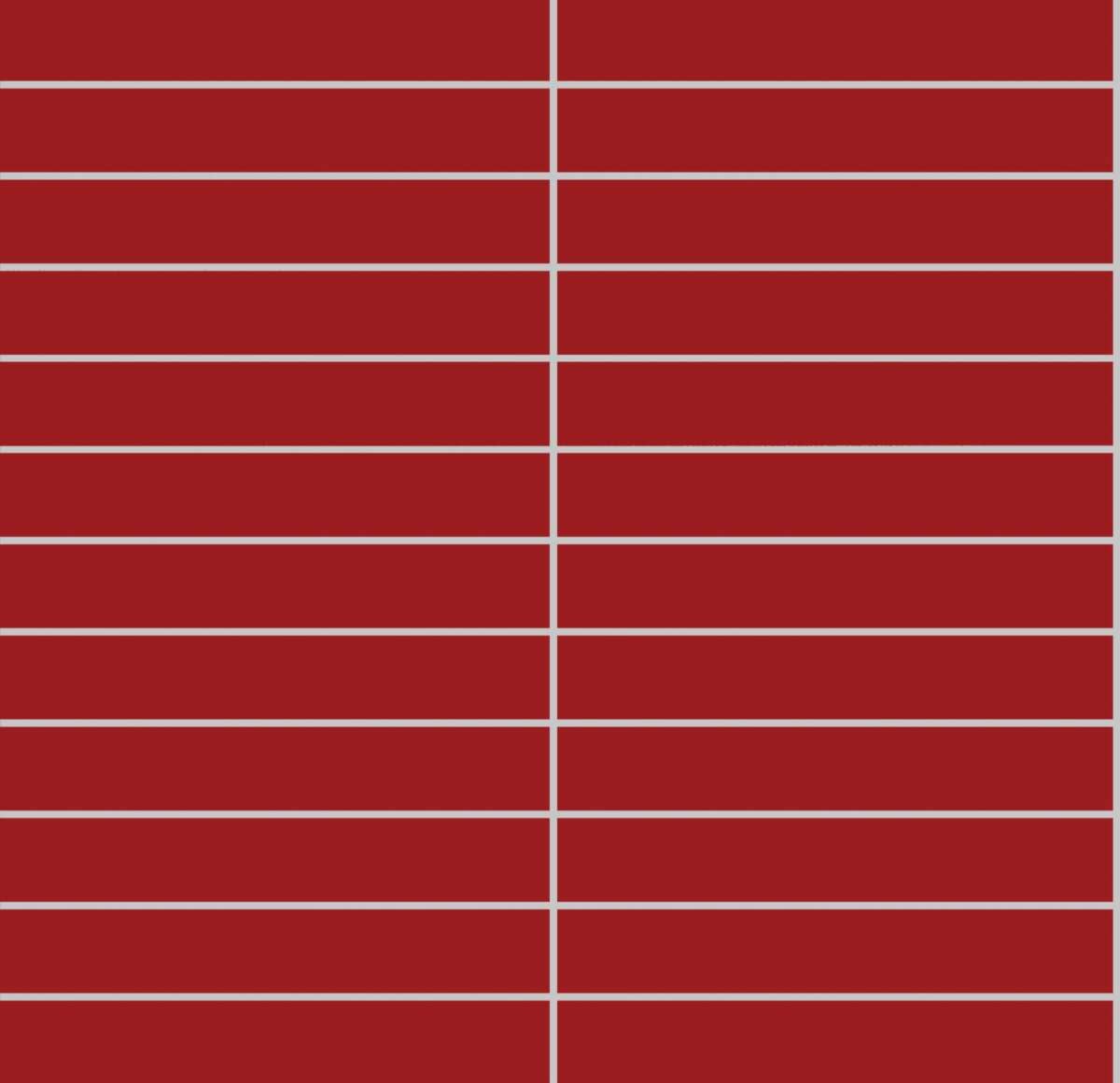 Fibo 2101-K03 Red Tile Kitchen Board 2-pk