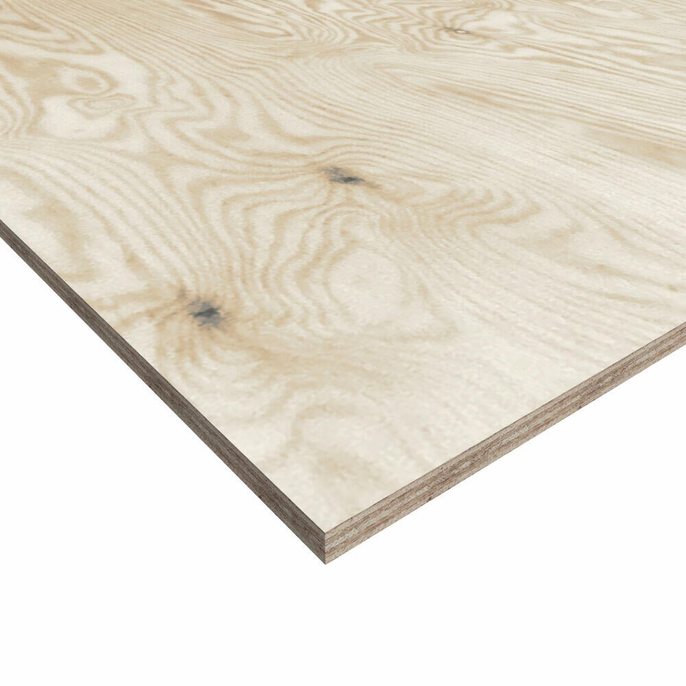 18X2440X1220 kryssfinerplate furu BB/X EXT