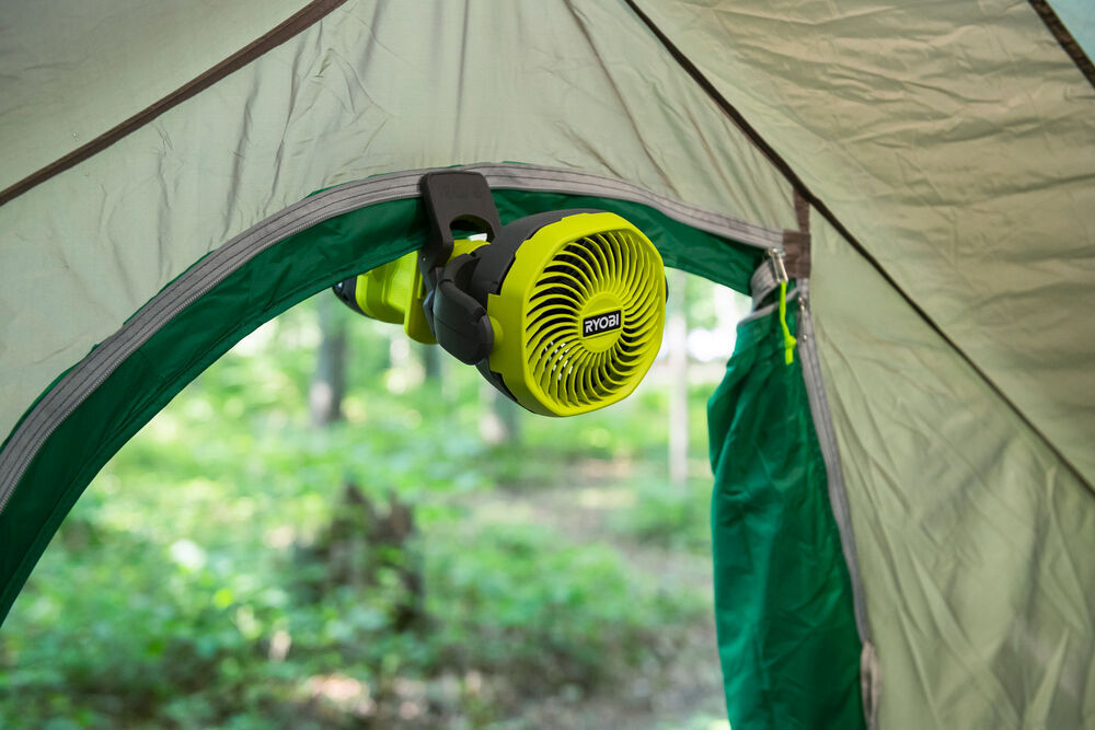 Ryobi ONE+ RCF18-0 vifte med klemme u/batteri