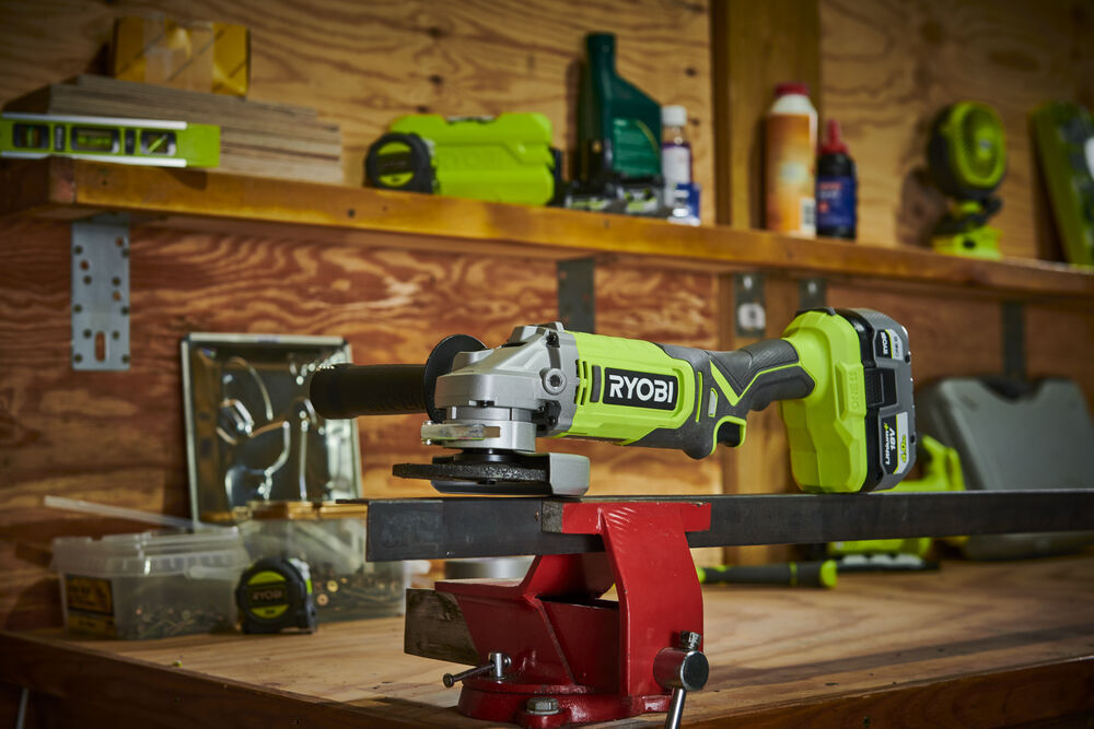 Ryobi ONE+ RAG18115-0 vinkelsliper u/batteri