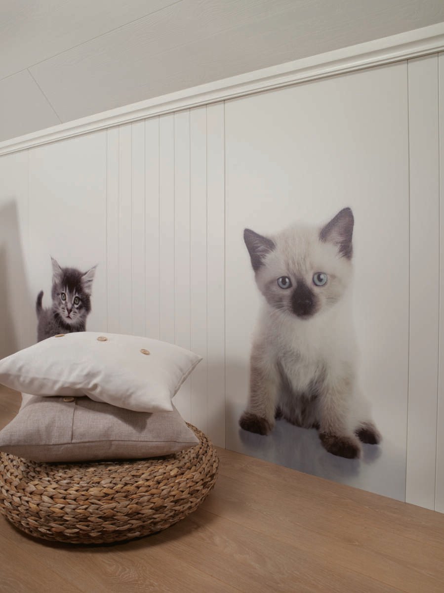 Huntonit Designpanel Kitten