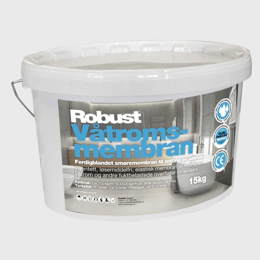Robust Våtromsmembran