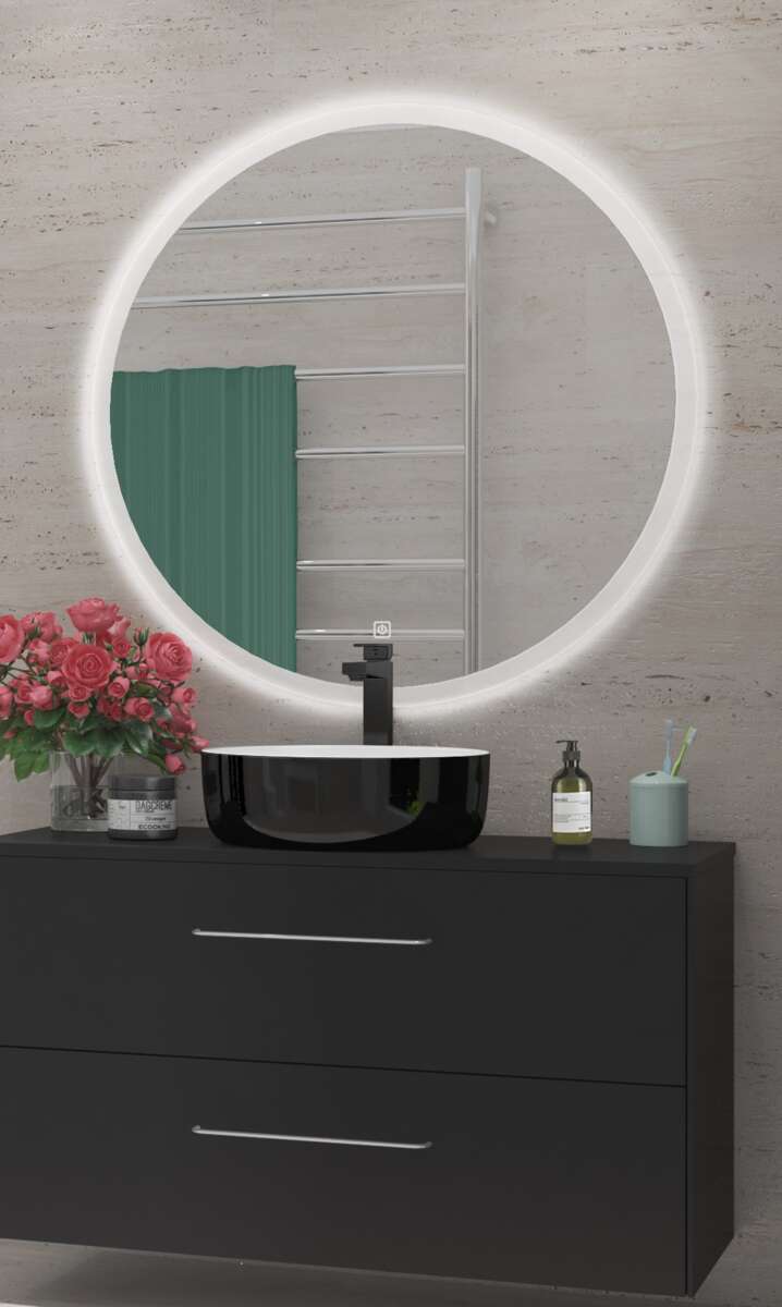 Duxa Ima badromsspeil m/LED, touch og dimmer