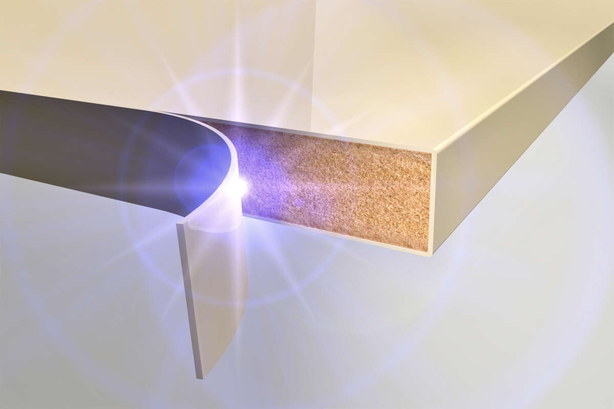 Kantlist Level sort skifer SC114 2pk