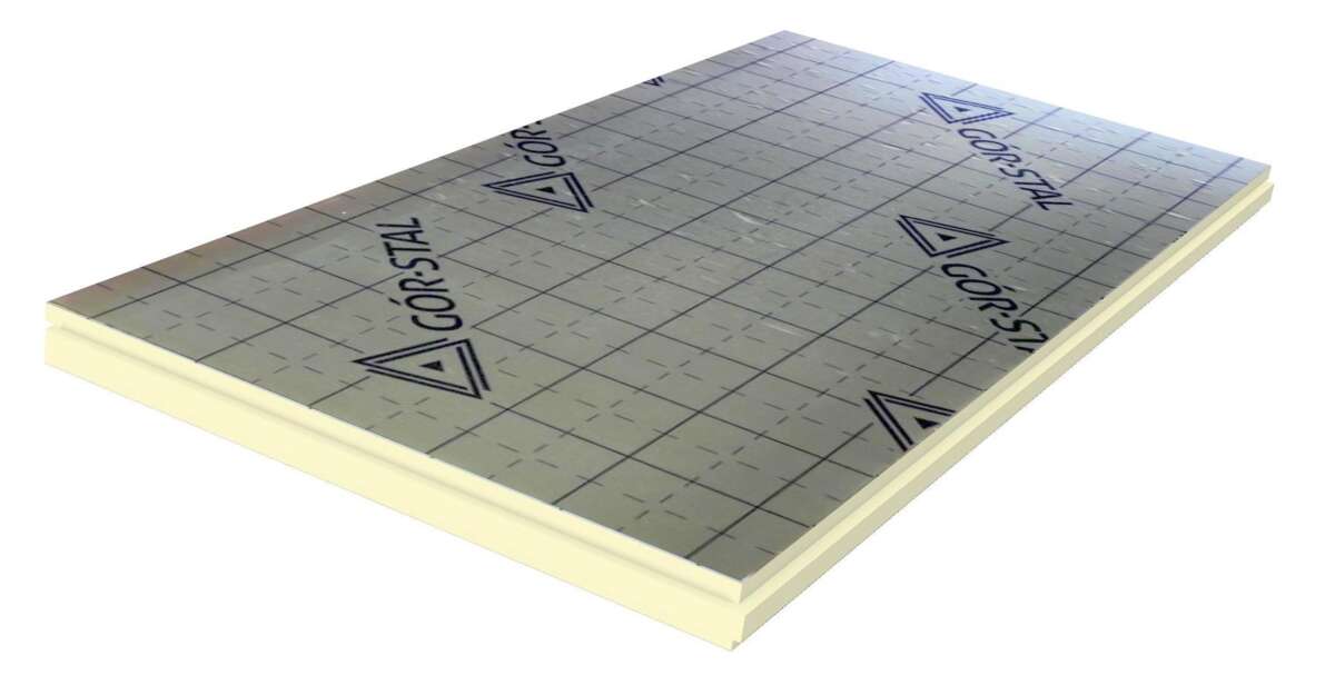 termPir® AL 50x600x1200mm isolasjonsplate