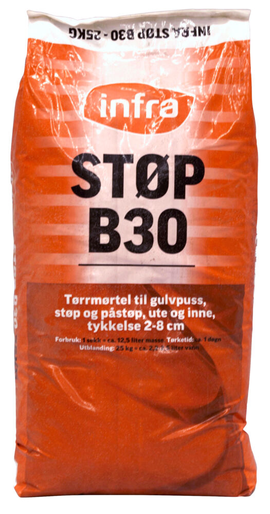 Infra støp B30