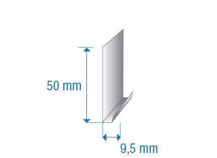 Foringsbeslag ftg 1980 mm