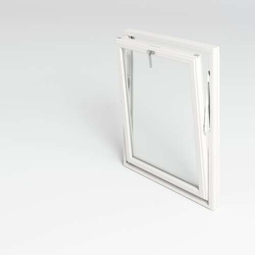 Natre toppsving 3-lags glass (U 0,8) vindu
