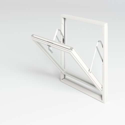 Natre toppsving 3-lags glass (U 0,8) vindu